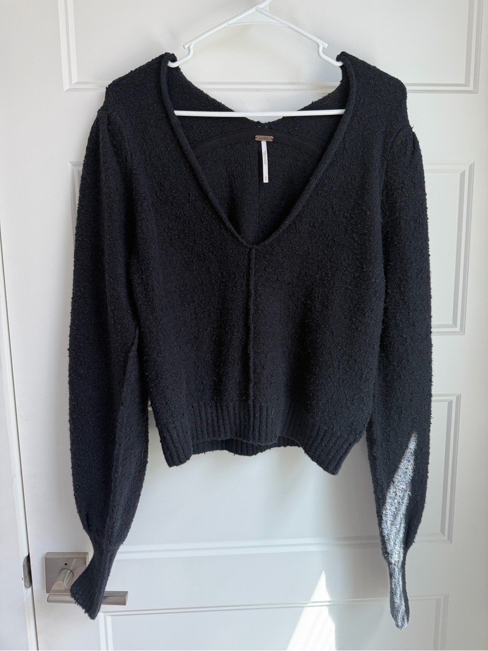 Free People Boucle Sweater Top
